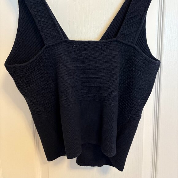 Navy Blue Tank Sweater - Size L - Picture 4 of 5